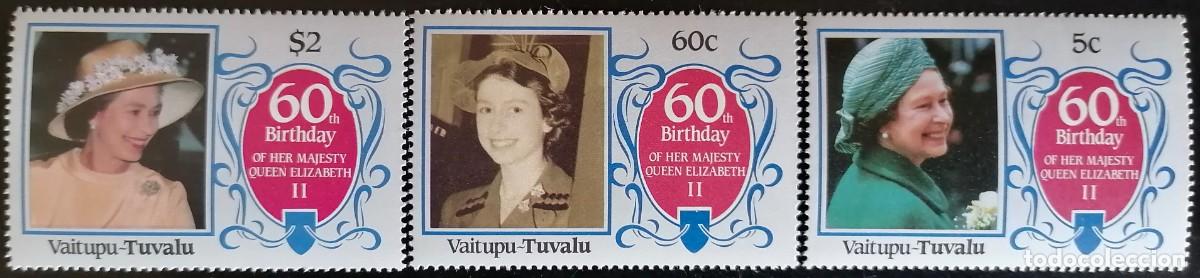 Sellos: VAITUPU - TUVALU 1986 - ISABEL II . - Foto 2