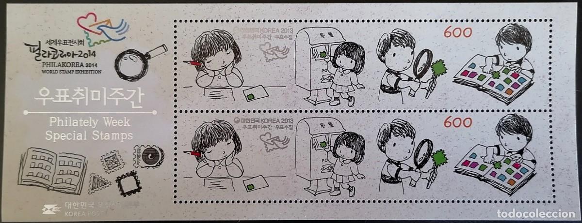 Sellos: COREA 2013 - HB SEMANA DE LA FILATELIA . - Foto 1