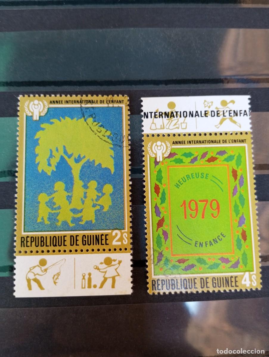 Sellos: A&Ntilde;O DE LA INFANCIA, SELLOS DE GUINEA - Foto 1
