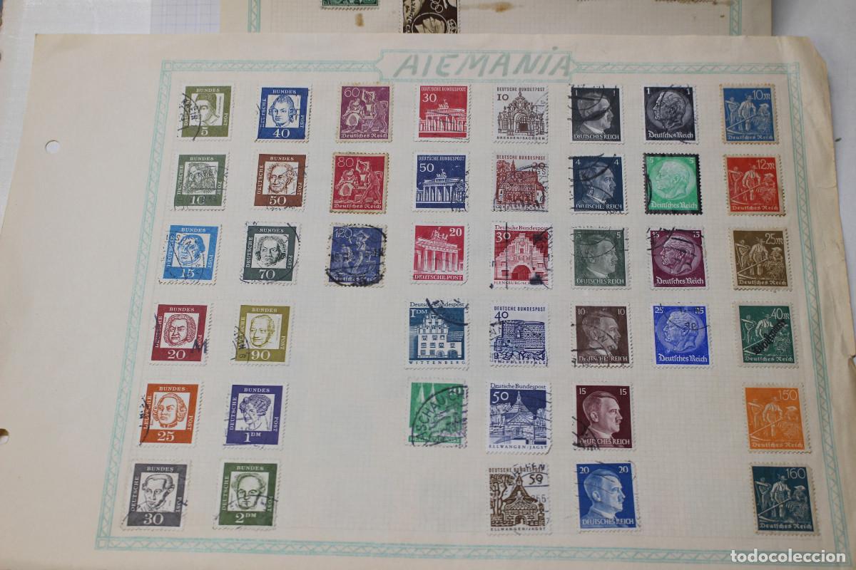 Stamps: Sellos del mundo en los a&ntilde;os 40.