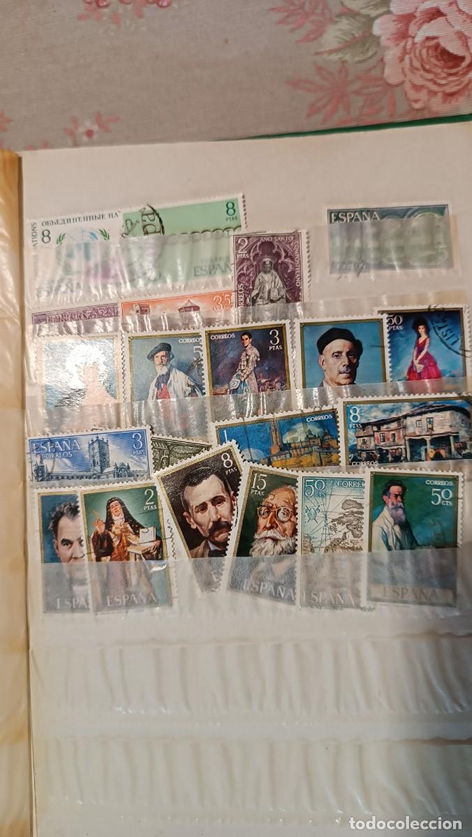 Sellos: Album y m&aacute;s de 400 sellos - Foto 3