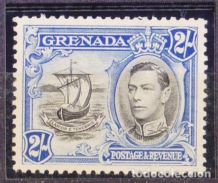 Sellos: GRENADA - o 131 - 1937/50 .- - Foto 1