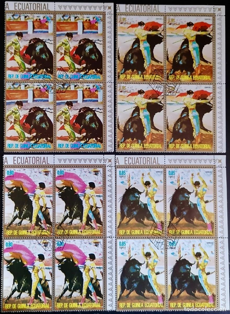 Sellos: GUINEA ECUATORIAL 1995 - TAUROMAQUIA . - Foto 1