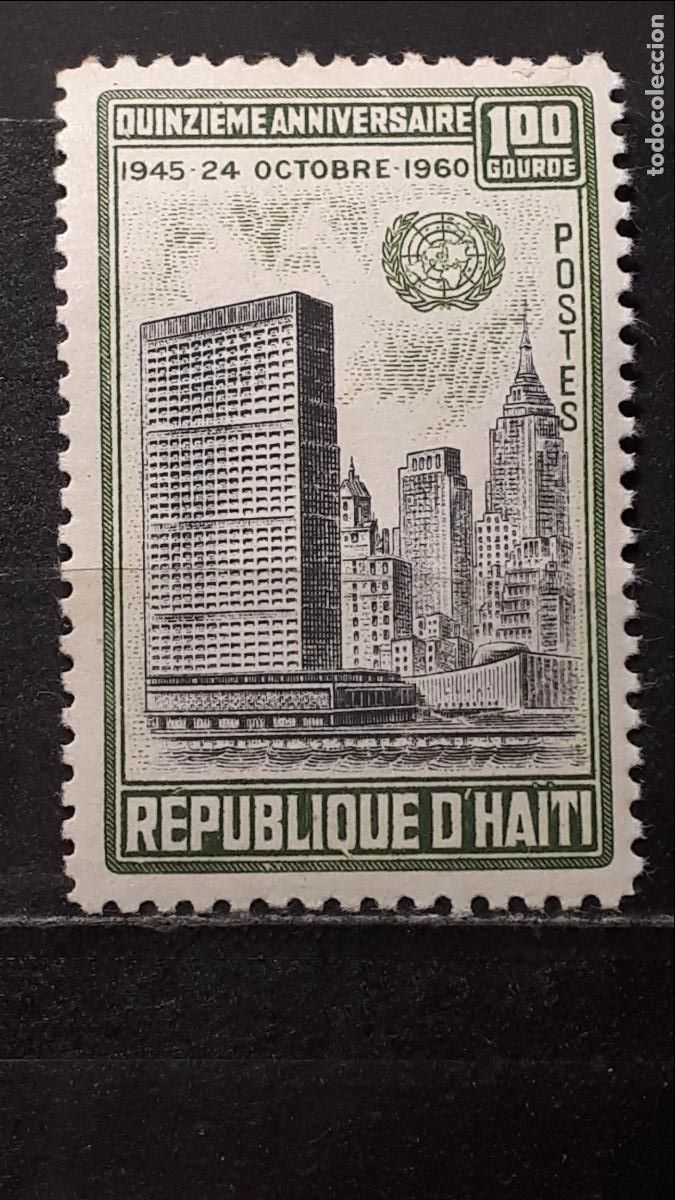 Sellos: HAIT&Iacute; . A&ntilde;o 1960 **. YVERT 456 - Foto 1