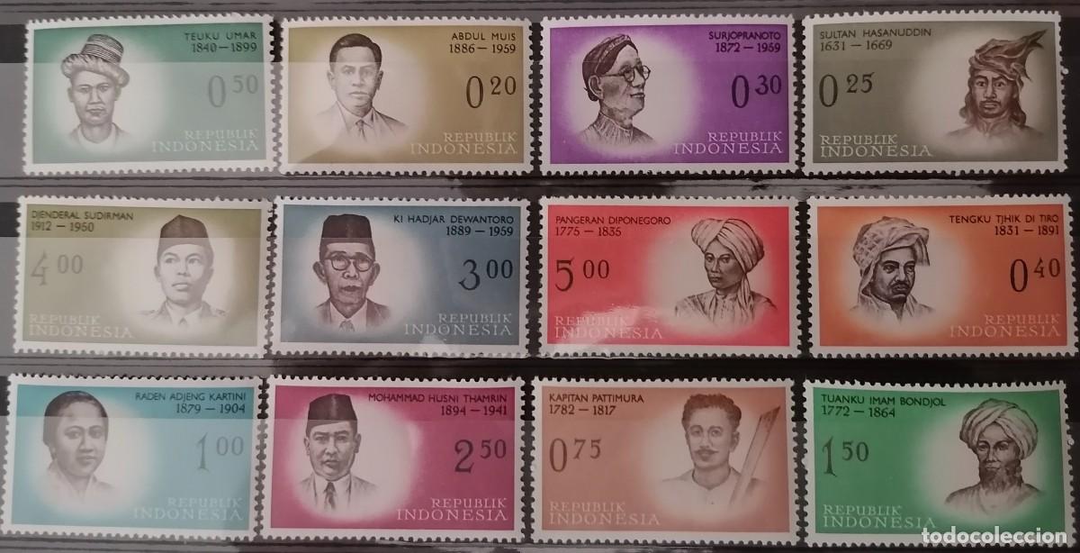 Sellos: INDONESIA 1961 - INDEPENDENCIA . - Foto 1