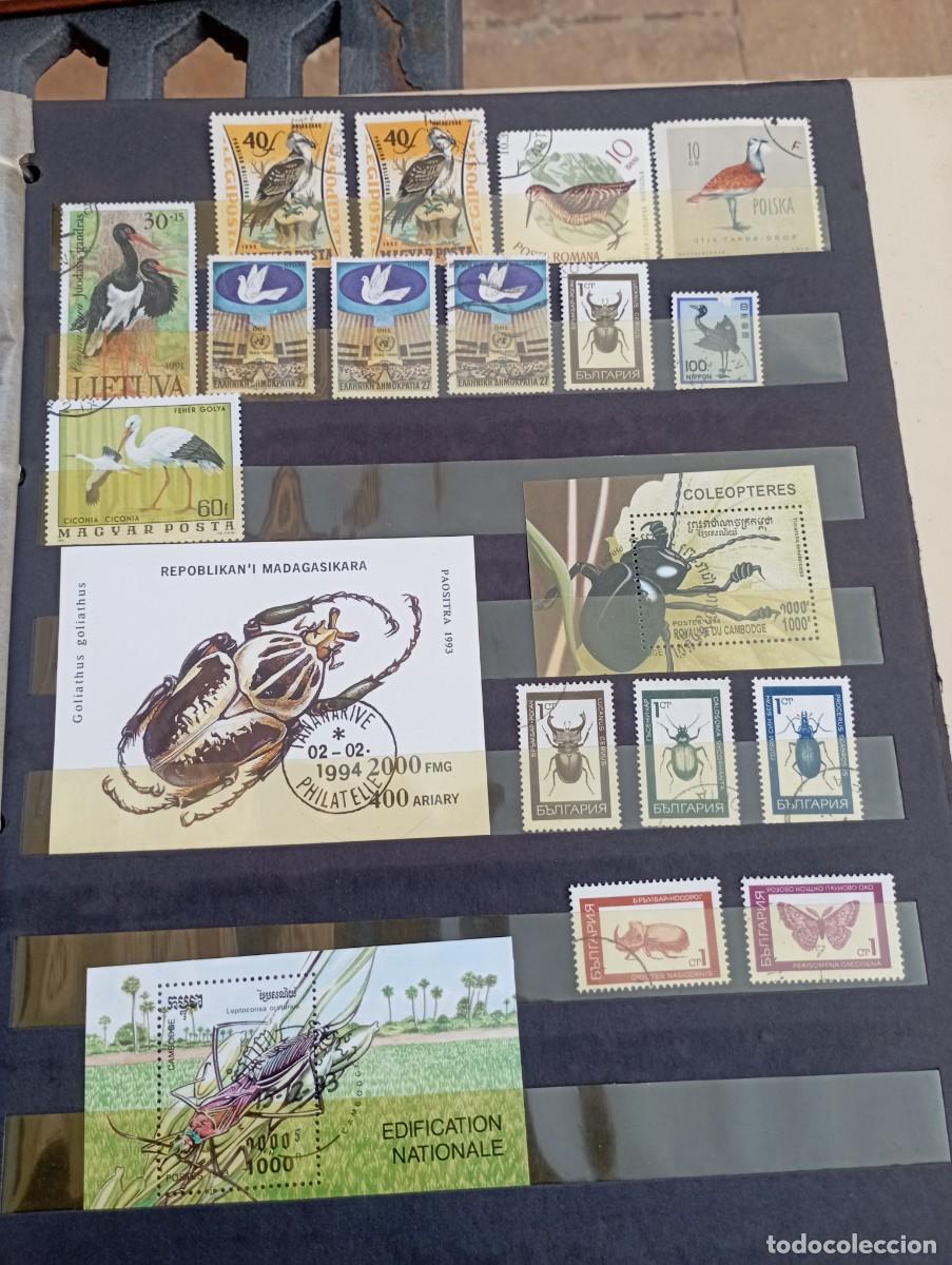 Sellos: Lote colecci&oacute;n sellos tem&aacute;ticos - Foto 2
