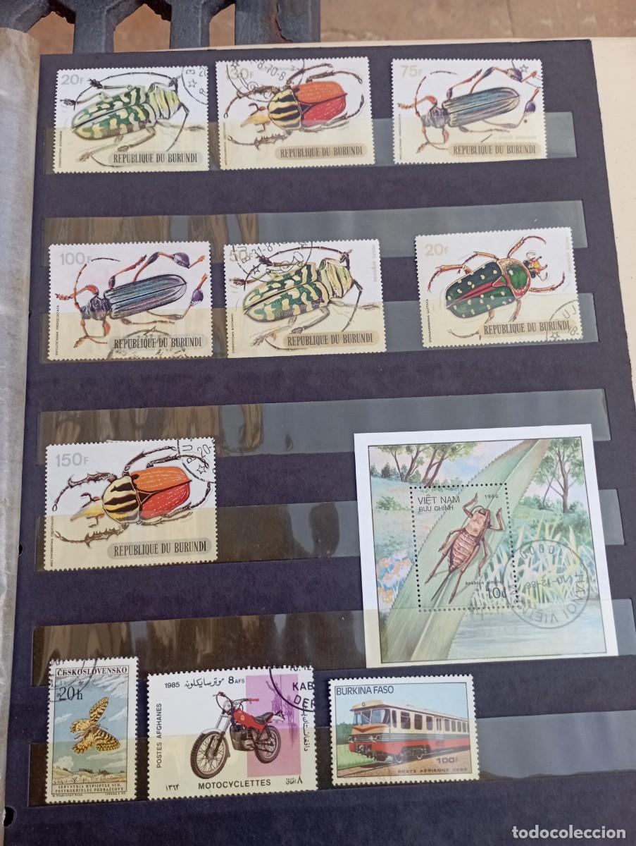 Sellos: Lote colecci&oacute;n sellos tem&aacute;ticos - Foto 3