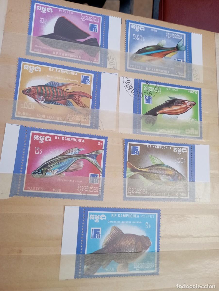 Sellos: Lote colecci&oacute;n sellos tem&aacute;ticos - Foto 12