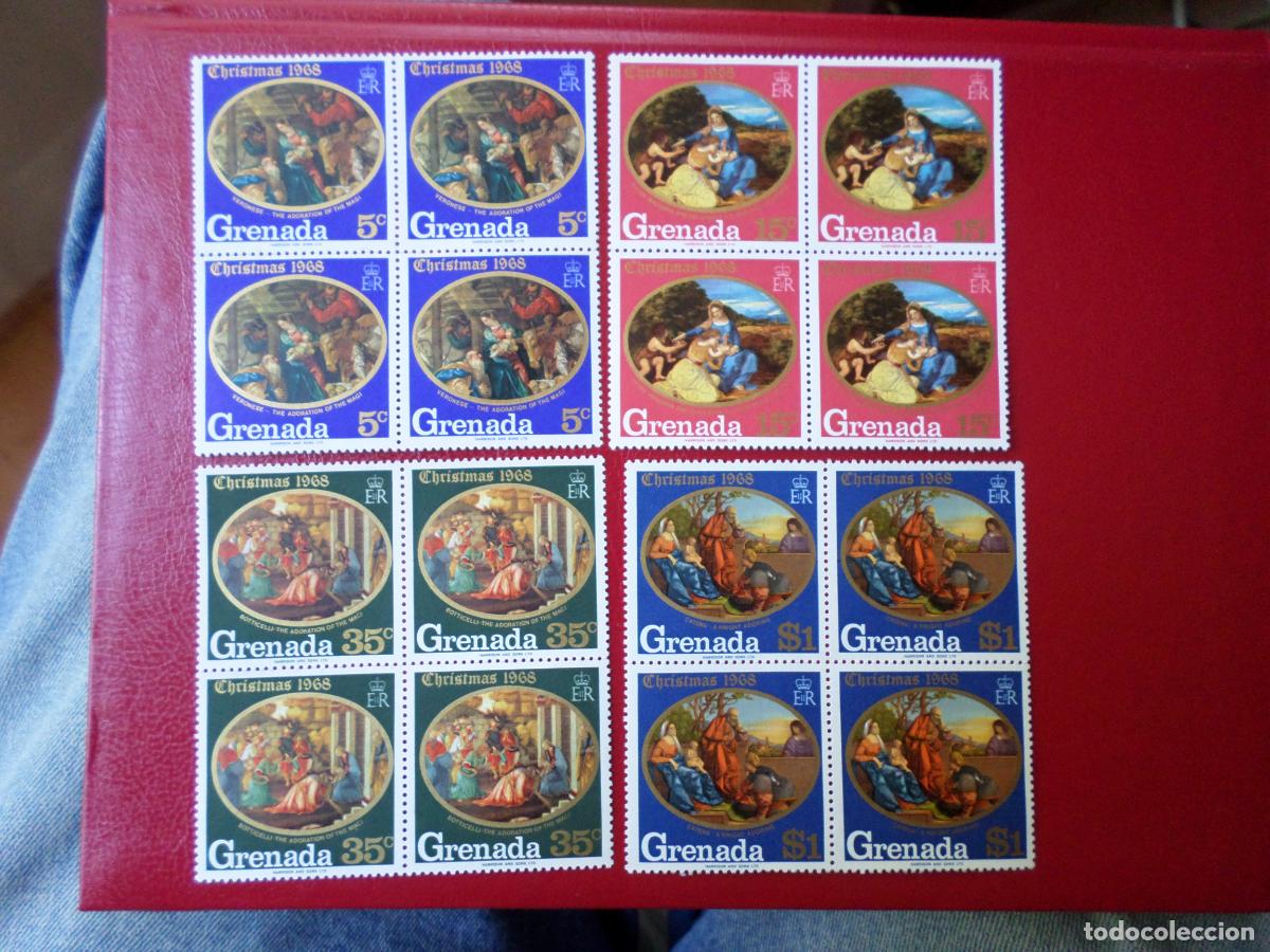 Sellos: grenada, 1968, navidad, Yvert 274/77 - Foto 1