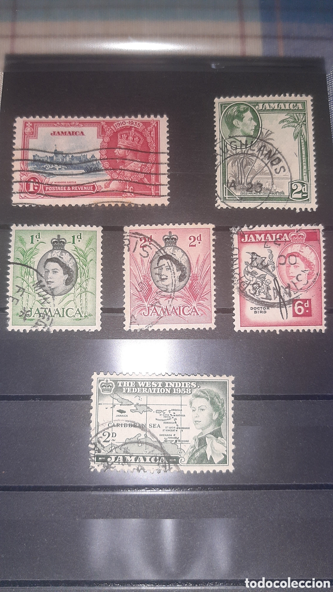 Sellos: (JAMAICA) LOTE DE SELLOS EN USADO - Foto 1