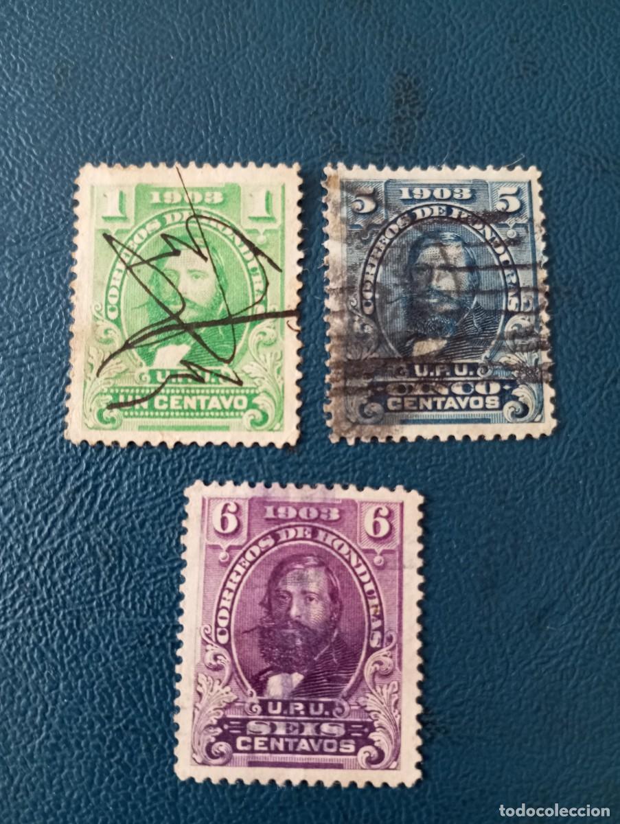 Sellos: HONDURAS, 1903, GENERAL SANTOS GUARDIOLA - Foto 1
