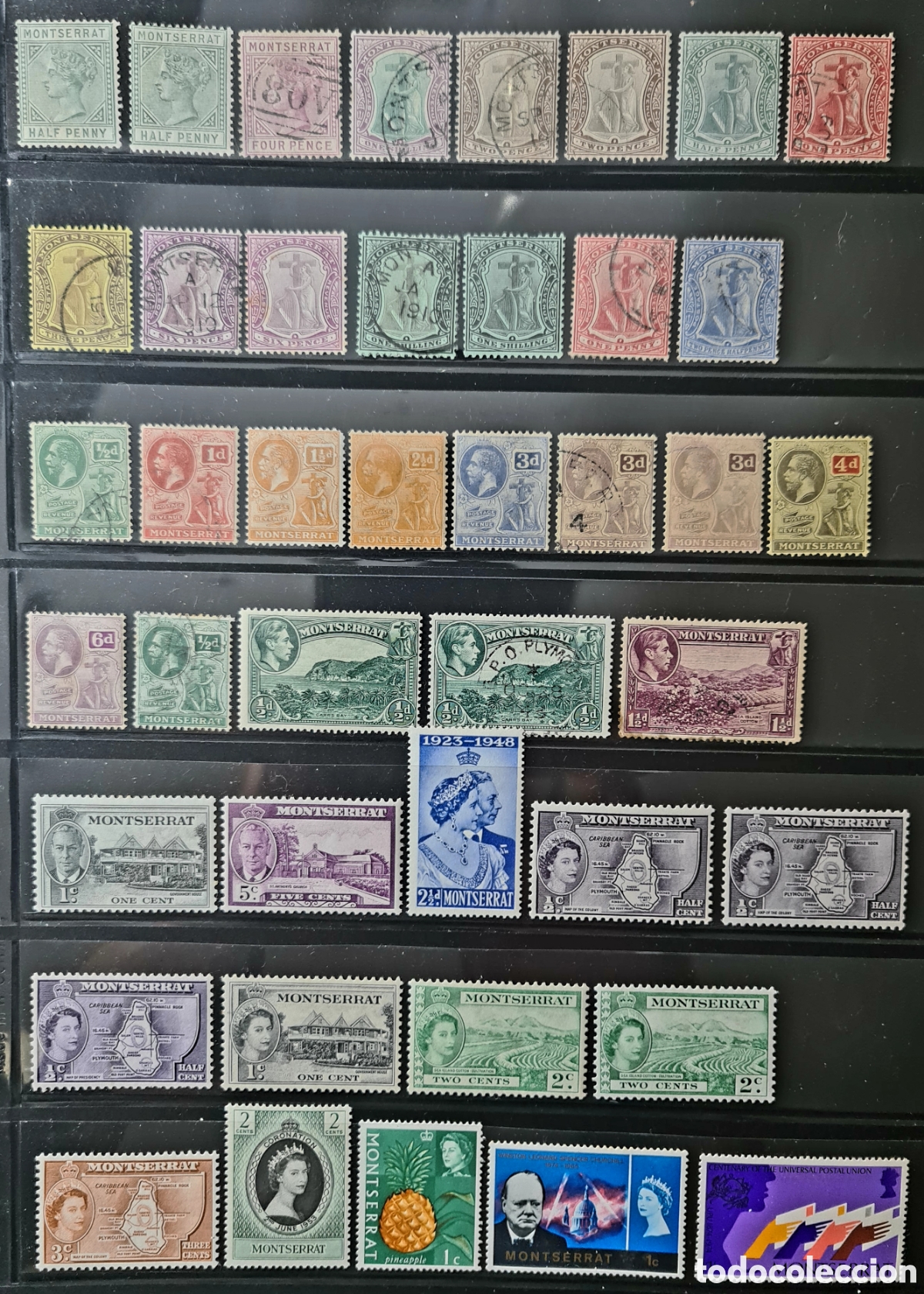 Sellos: Sellos de Montserrat, Ana Frank - Foto 1