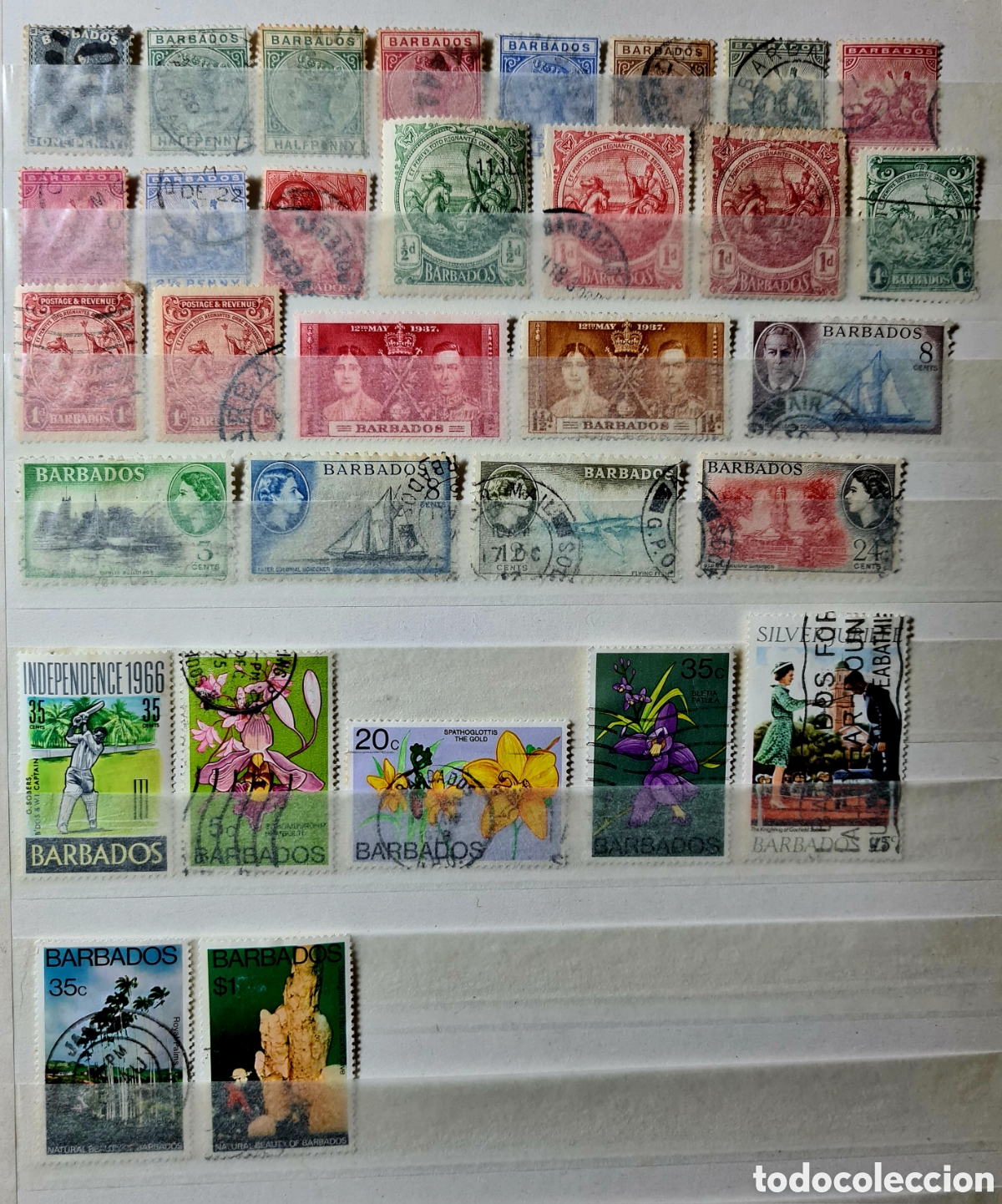 Sellos: Sellos de Barbados todas las &eacute;pocas - Foto 1