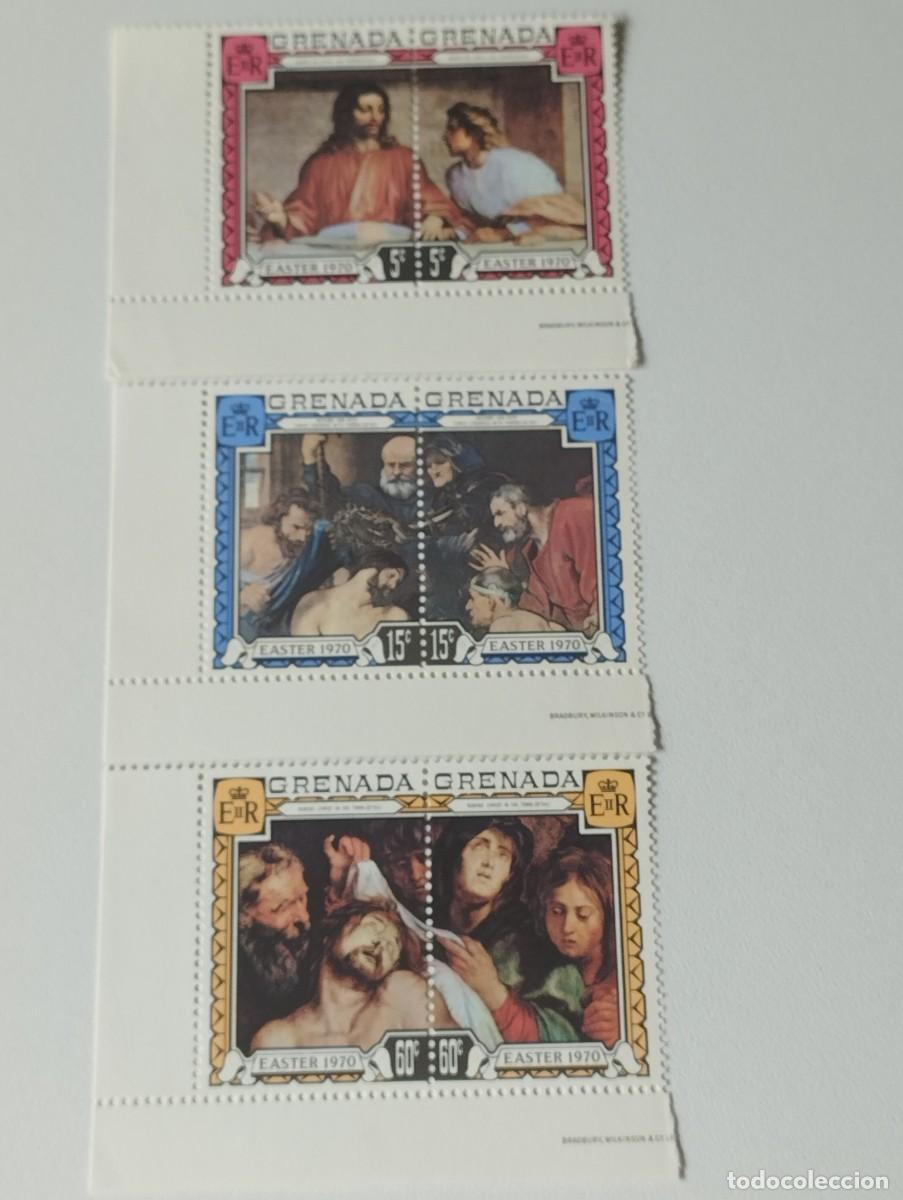 Sellos: SELLOS GRANADA EASTER 1970 - Foto 1