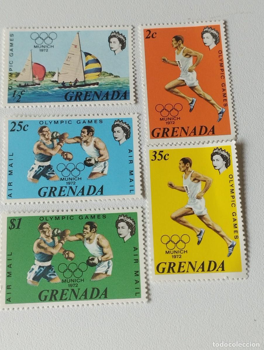 Sellos: SELLOS GRANADA MUNICH 1972 - Foto 1