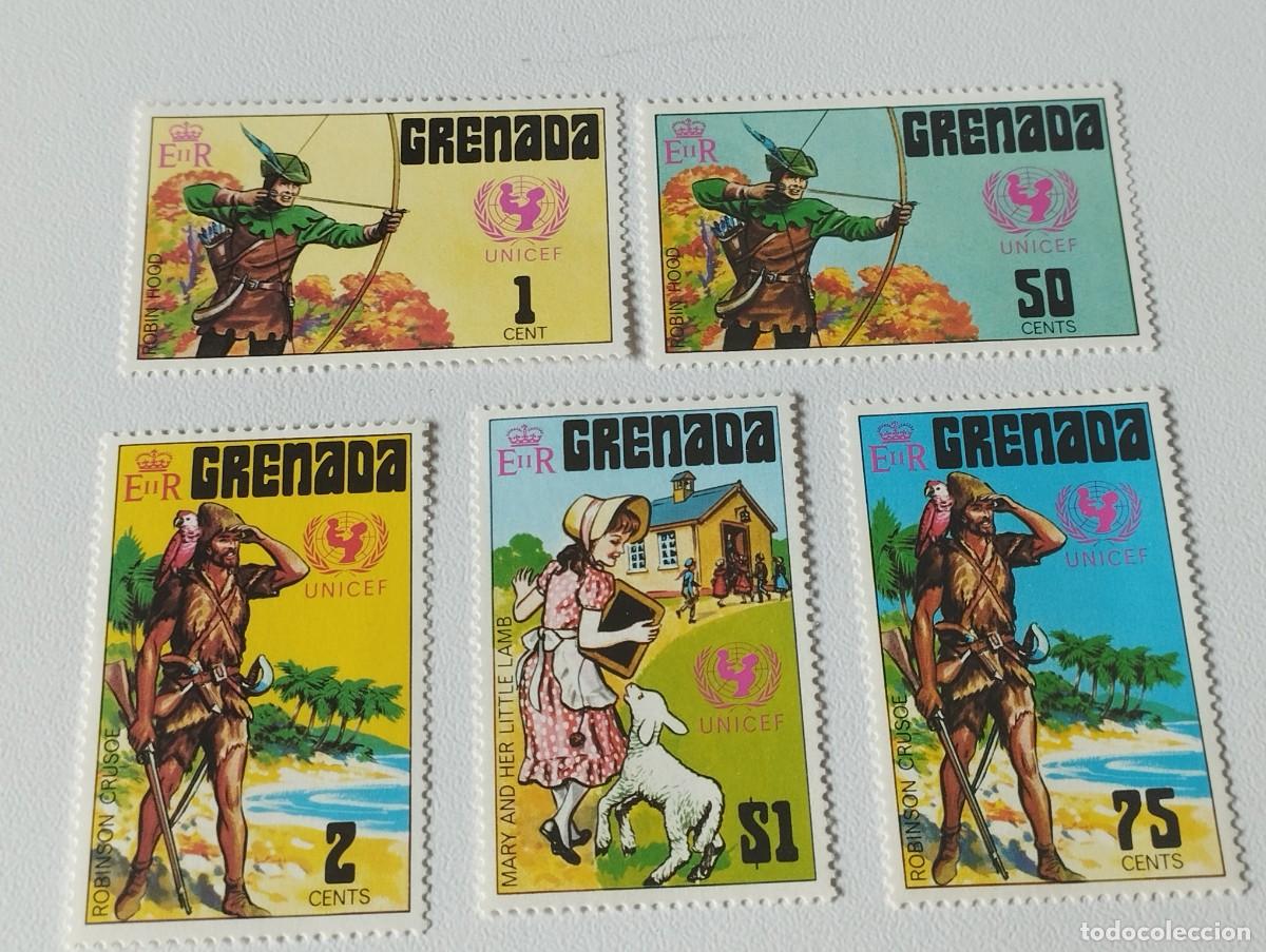 Sellos: SELLOS GRANADA UNICEF 1972 - Foto 1