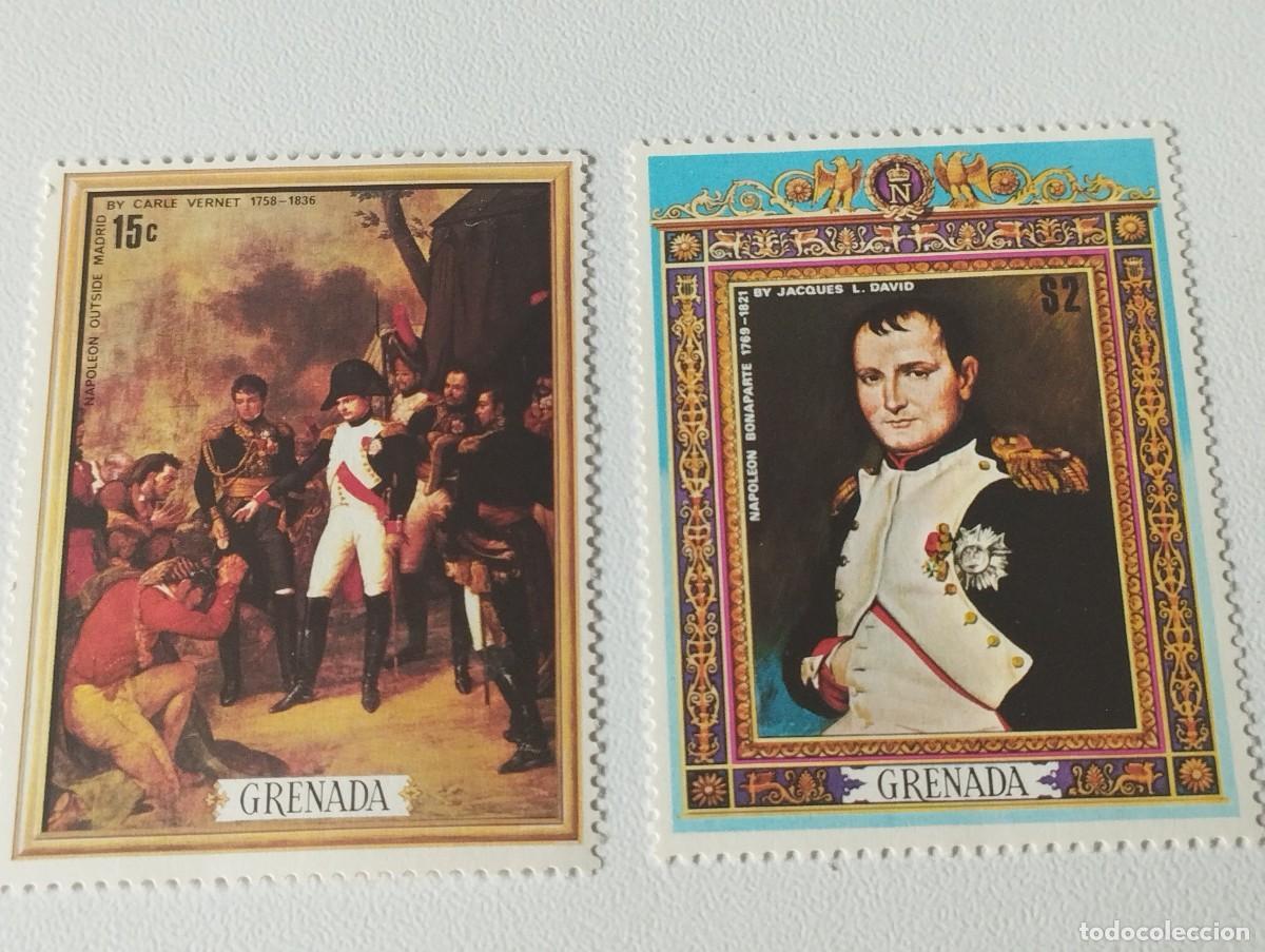 Sellos: SELLO GRANADA TEMA NAPOLEON - Foto 1