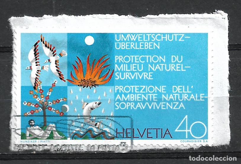 Sellos: suiza sello usado - 12/1 - Foto 1