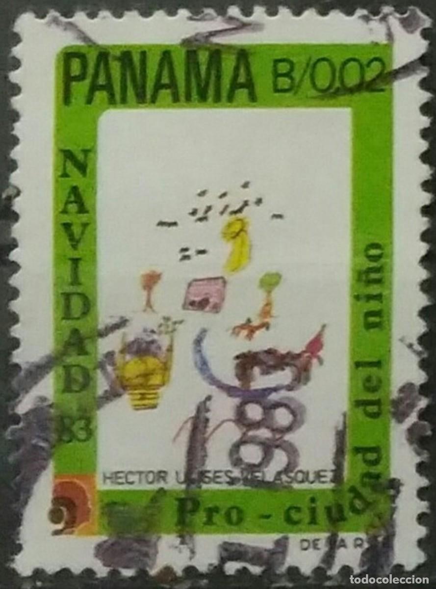 Sellos: PANAM&Aacute; 1983 Navidad. USADO. - Foto 1