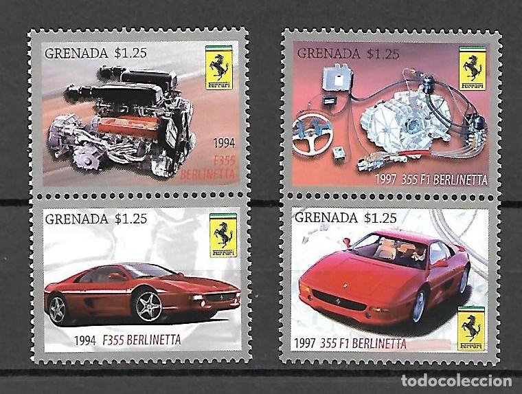 Sellos: Grenada - Ferrari - Nuevo - Foto 1