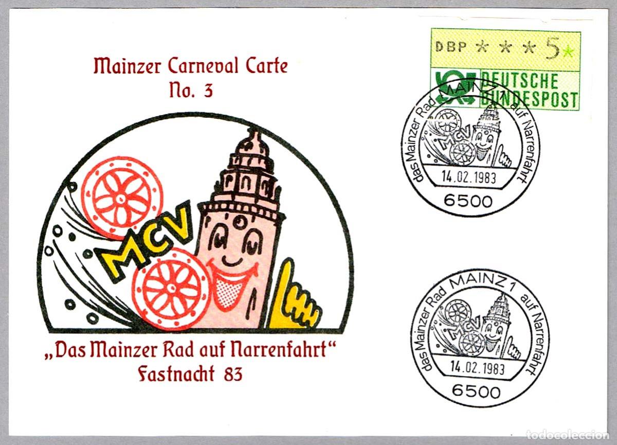 Sellos: Matasellos CARNAVAL DE MAINZ (ALEMANIA) 1983 - Foto 1