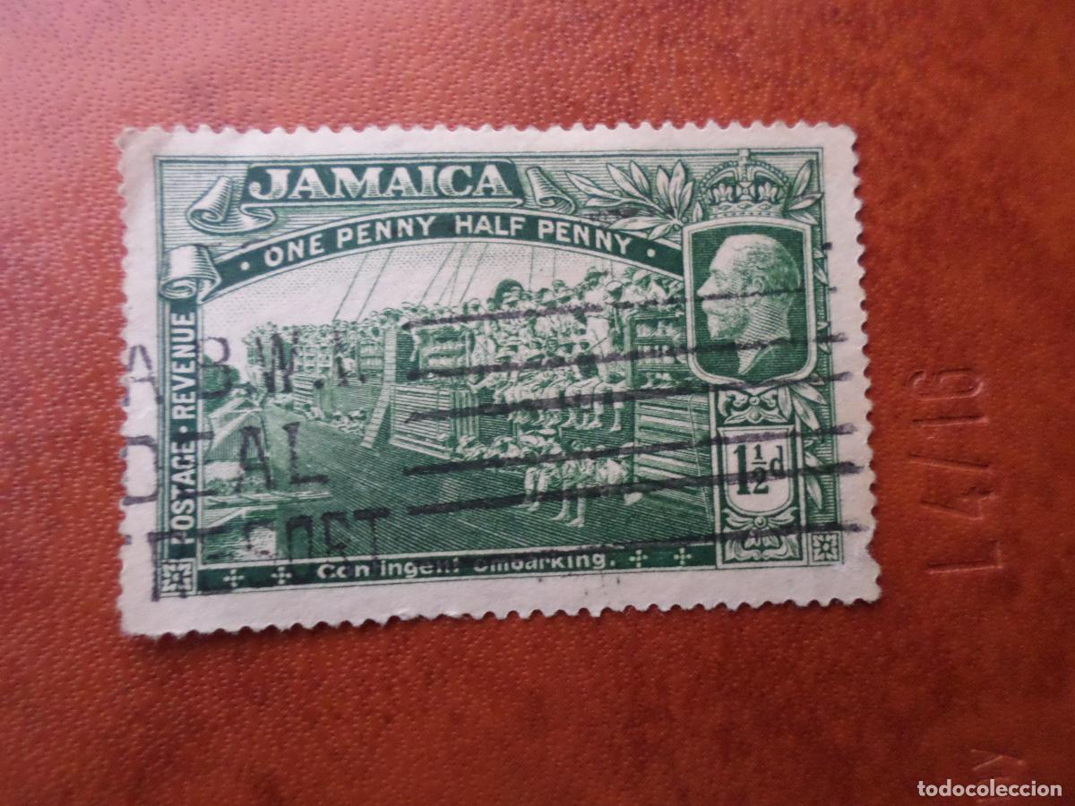 Sellos: jamaica, 1921, tropas embarcando, Yvert 94 - Foto 1