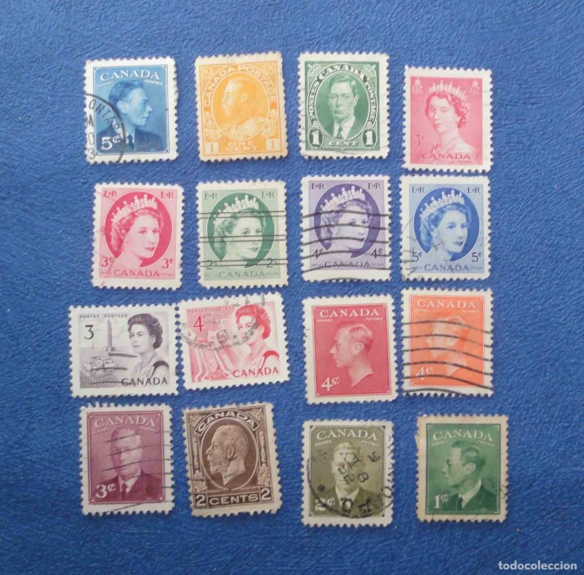 Sellos: SELLOS ANITGUOS CANADA - Foto 1