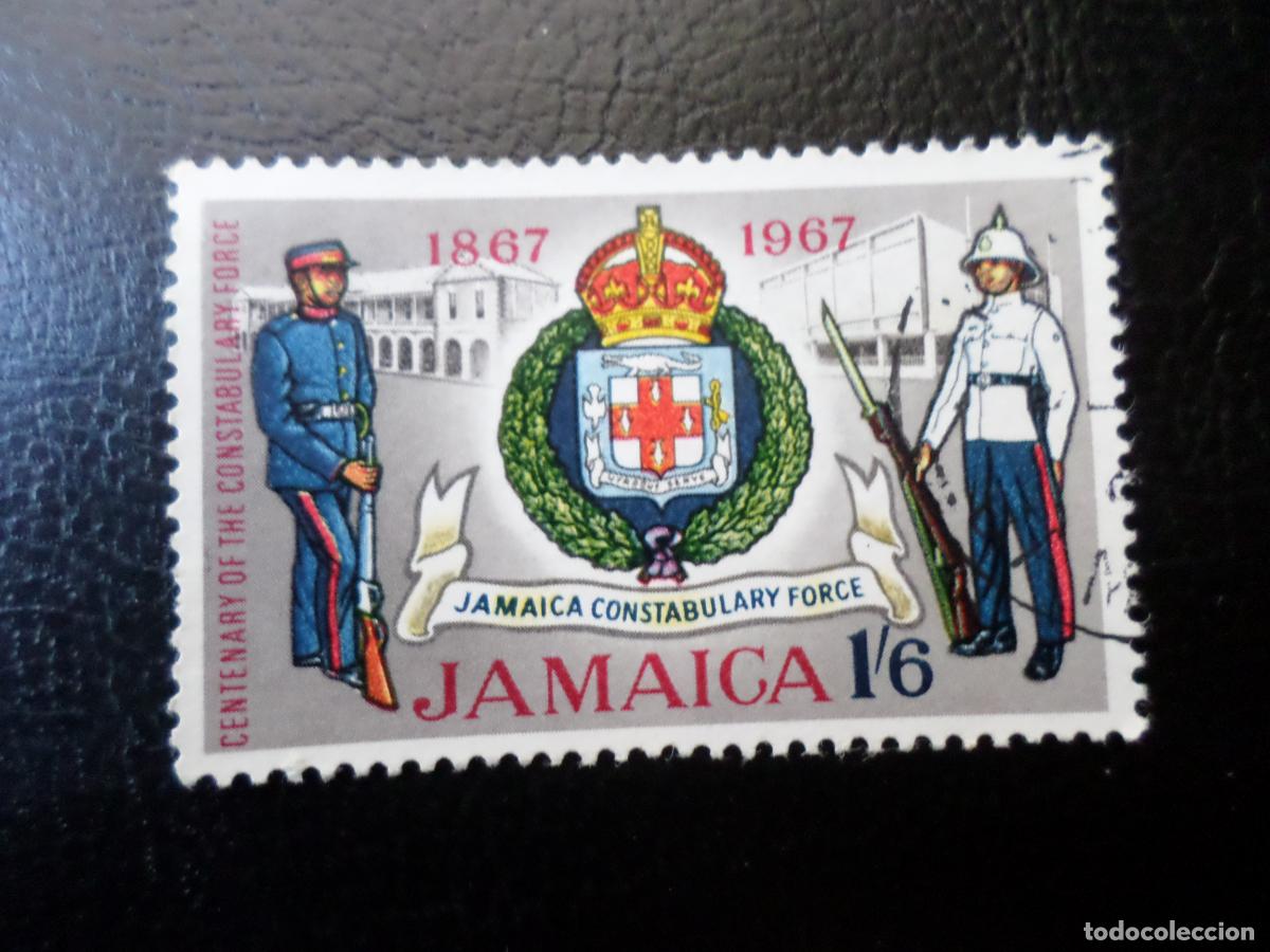 Sellos: :jamaica, 1967, centenario de la policia, Yvert 272 - Foto 1