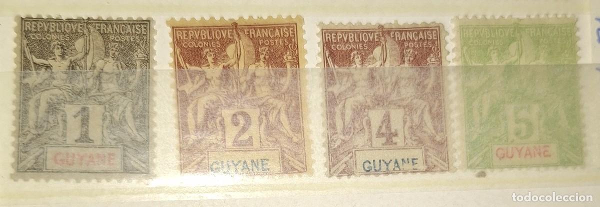 Sellos: GUYANA, 1892, CAT.YT. 30/33. - Foto 1