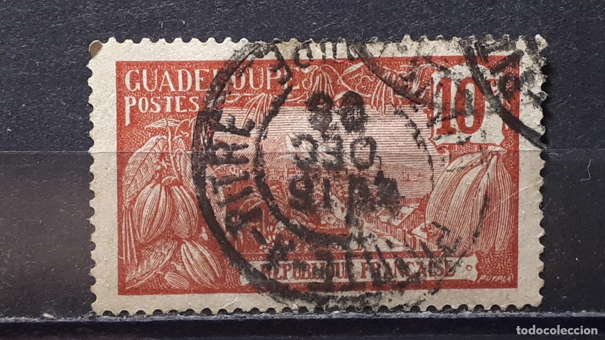 Sellos: GUADALUPE. A&Ntilde;O 1905. &deg;. Yvert 59 - Foto 1
