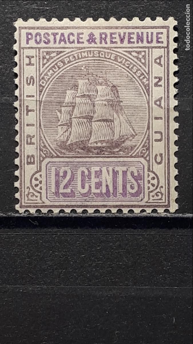 Sellos: GUYANA inglesa. A&Ntilde;O 1889. *. YVERT 75 - Foto 1