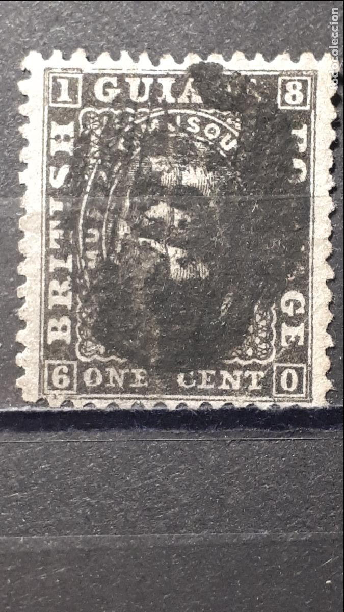 Sellos: GUYANA inglesa. A&Ntilde;O 1860. &deg;. YVERT 15 - Foto 1