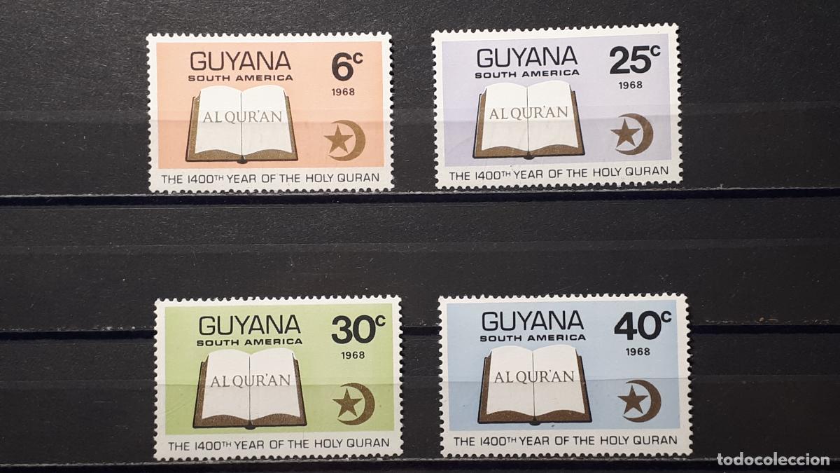 Sellos: GUYANA . A&Ntilde;O 1968. **. YVERT 303/6 - Foto 1