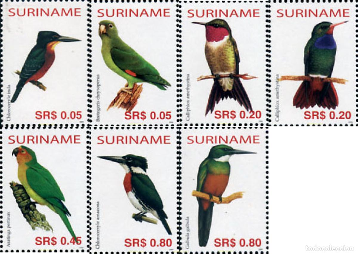 Sellos: 580076 MNH SURINAM 2004 AVES - Foto 1