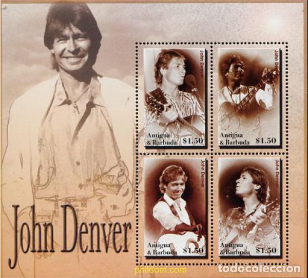 Sellos: 280986 MNH ANTIGUA Y BARBUDA 2004 JOHN DENVER - Foto 1