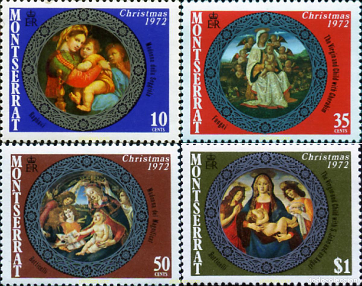 Sellos: 175484 MNH MONTSERRAT 1972 NAVIDAD - Foto 1