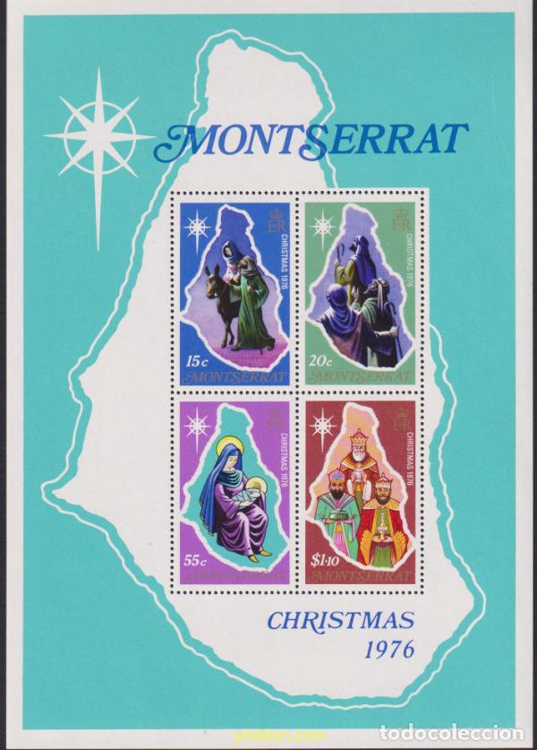 Sellos: 175572 MNH MONTSERRAT 1976 NAVIDAD - Foto 1