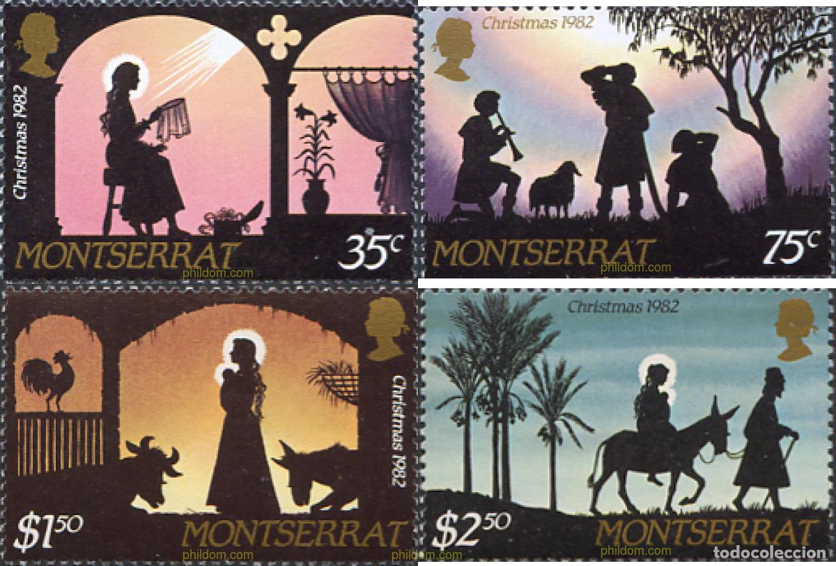 Sellos: 175759 MNH MONTSERRAT 1982 NAVIDAD - Foto 1