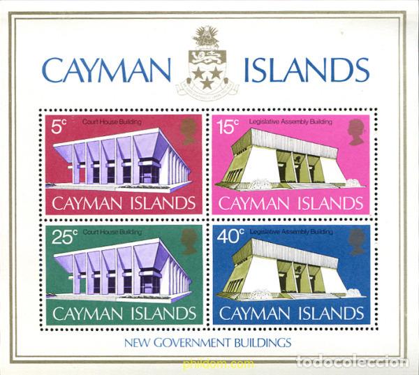 Sellos: 178528 MNH CAIMAN Islas 1972 NUEVOS EDIFICIOS DEL GOBIERNO - Foto 1