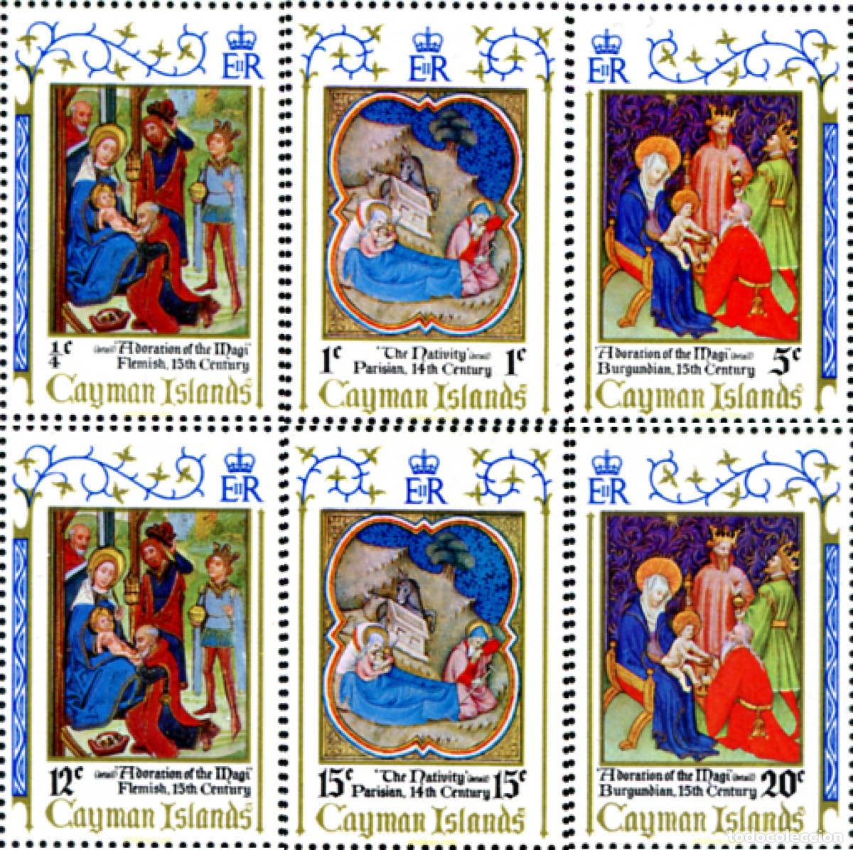 Sellos: 178511 MNH CAIMAN Islas 1971 NAVIDAD - Foto 1