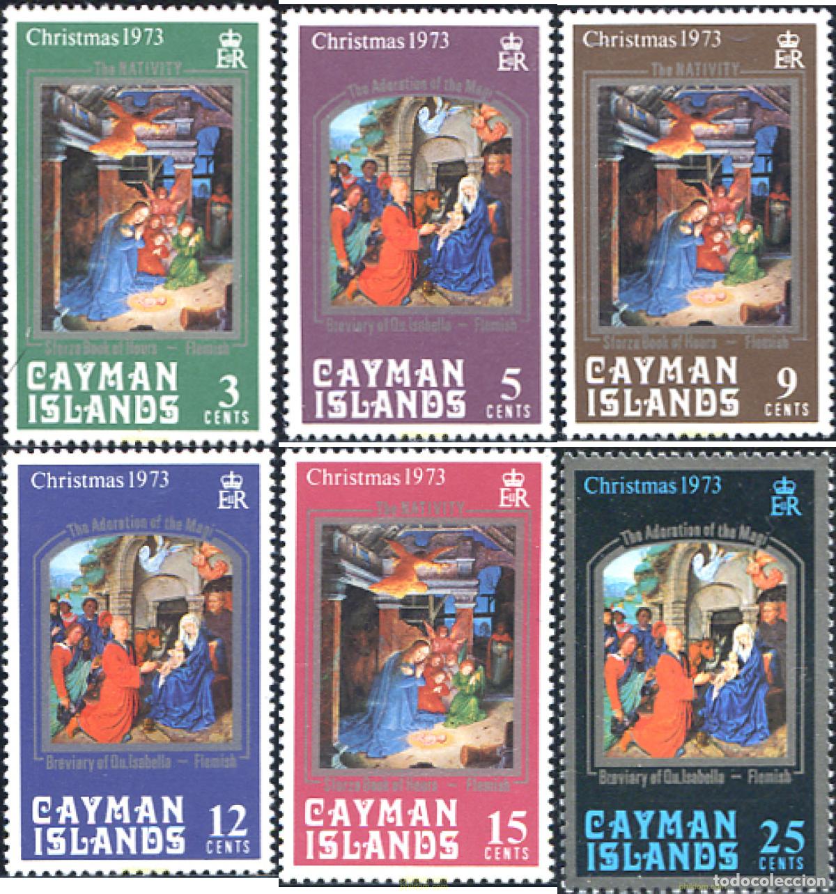Sellos: 178569 MNH CAIMAN Islas 1973 NAVIDAD - Foto 1