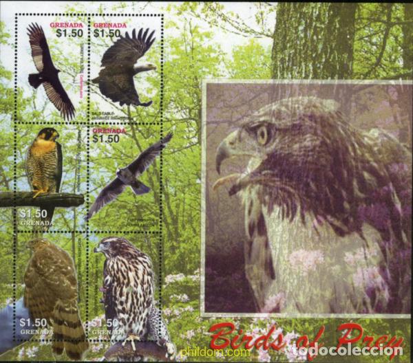 Sellos: 182281 MNH GRANADA 2005 AVES - Foto 1
