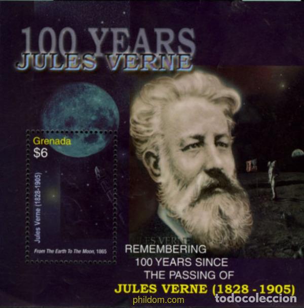 Sellos: 184629 MNH GRANADA 2005 JULES VERNE - Foto 1
