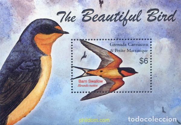 Sellos: 197609 MNH GRANADA GRANADINAS 2003 AVES - Foto 1