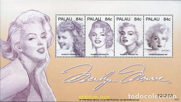 Sellos: 203649 MNH PALAU 2007 MARILYN MONROE - Foto 1