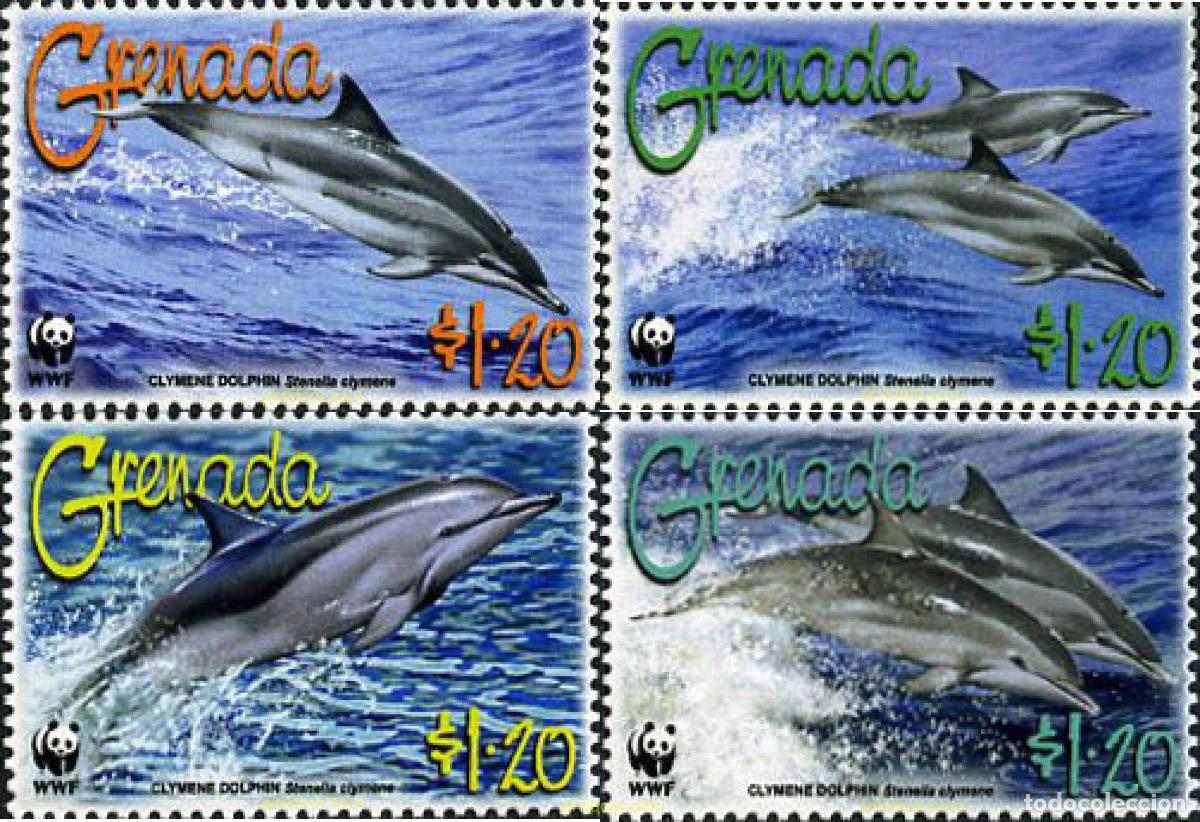 Sellos: 203608 MNH GRANADA 2007 DELFINES - Foto 1