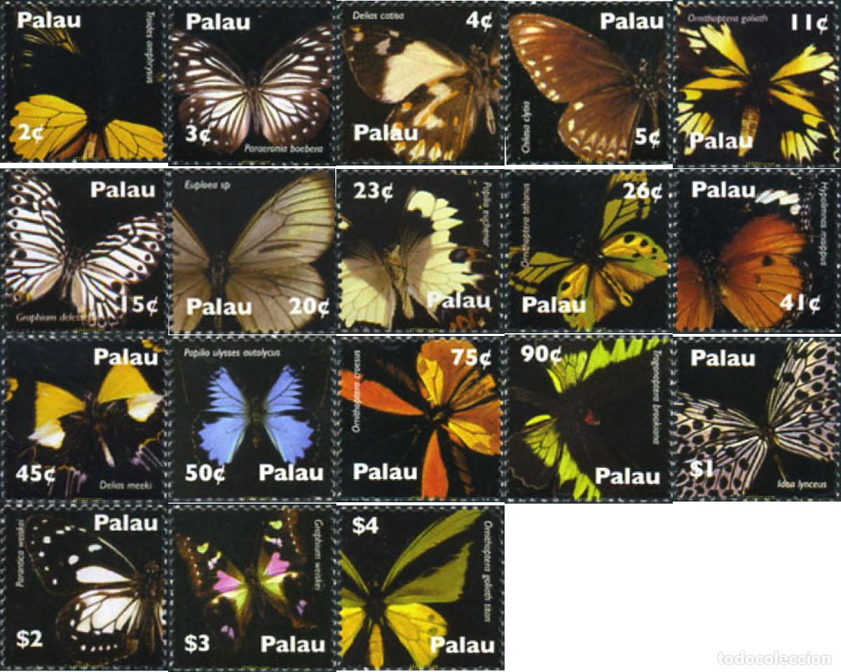 Sellos: 204599 MNH PALAU 2007 MARIPOSAS - Foto 1