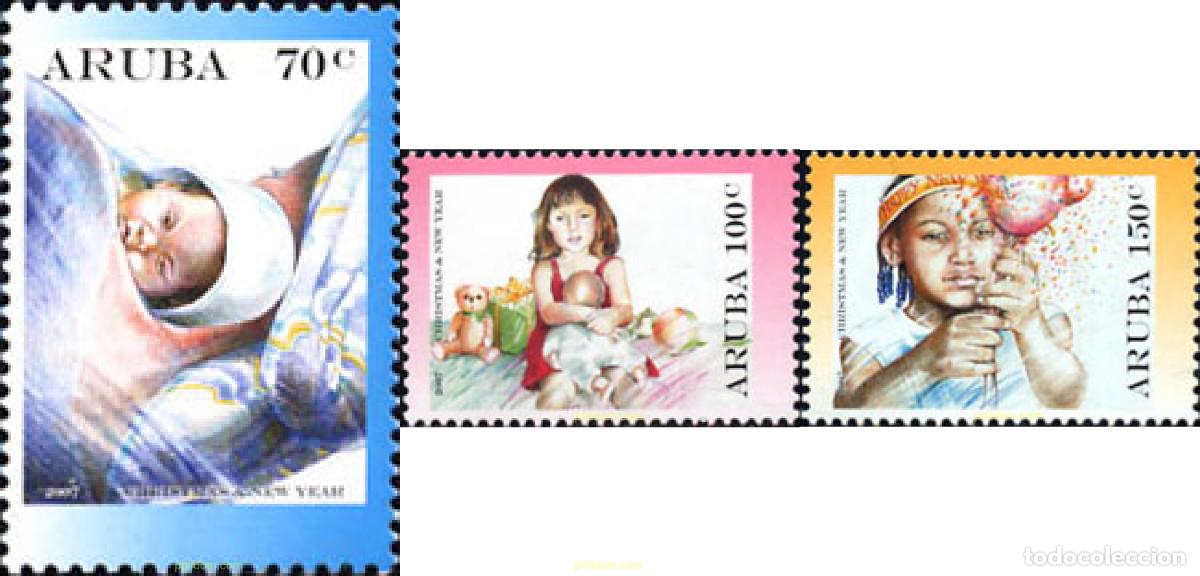 Sellos: 215644 MNH ARUBA 2007 INFANCIA - Foto 1