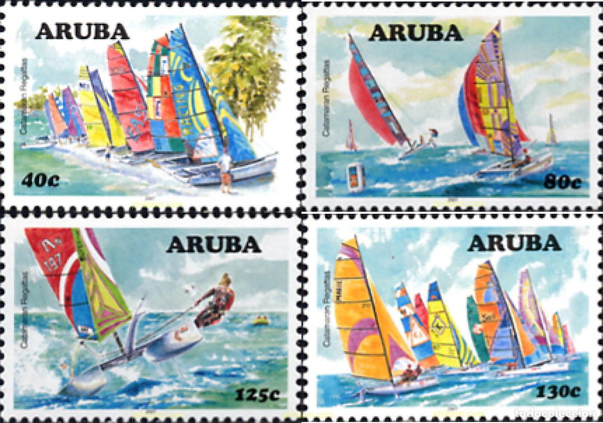 Sellos: 220191 MNH ARUBA 2007 REGATA DE KATAMARAN - Foto 1