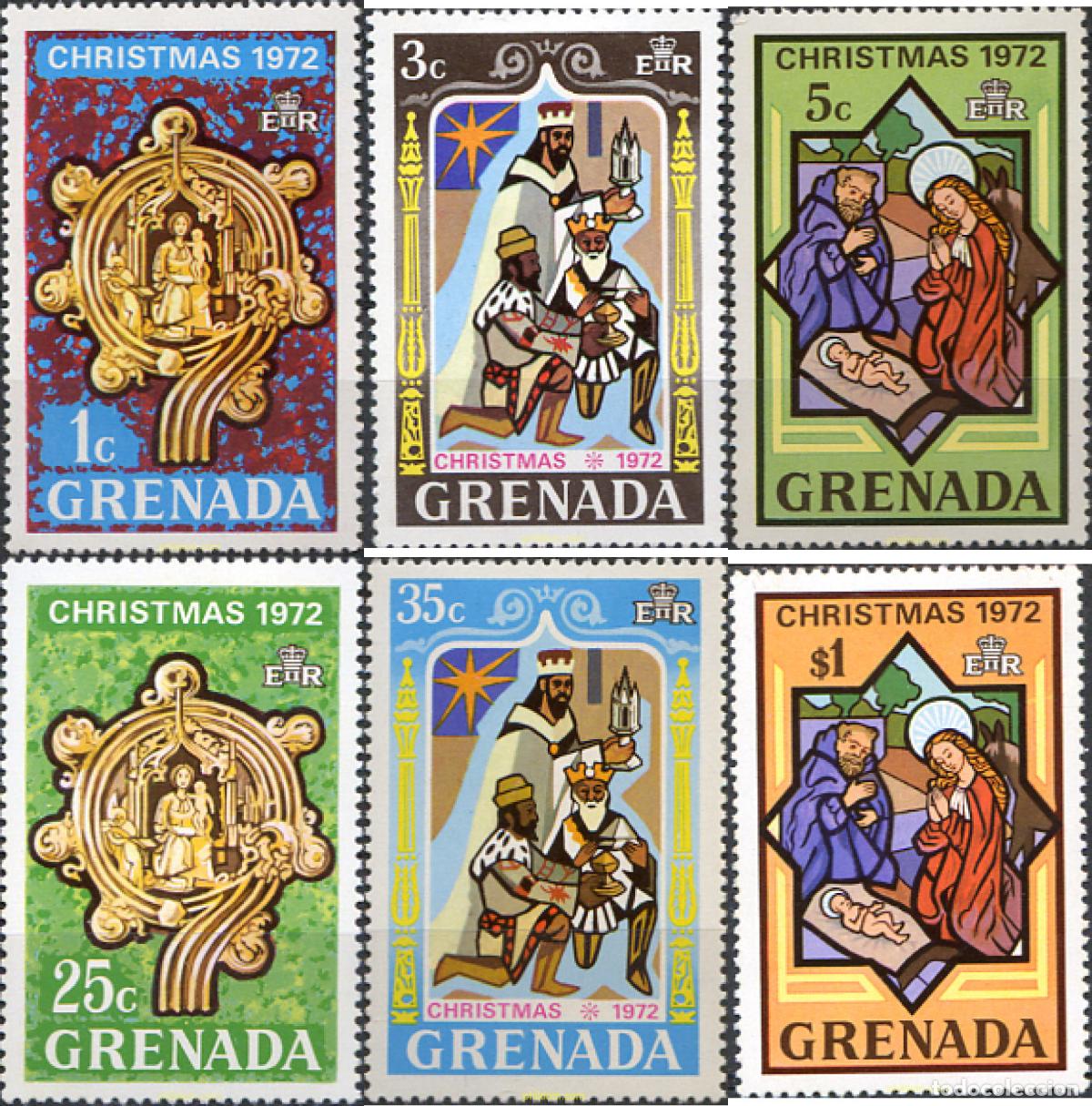 Sellos: 231133 MNH GRANADA 1972 NAVIDAD - Foto 1
